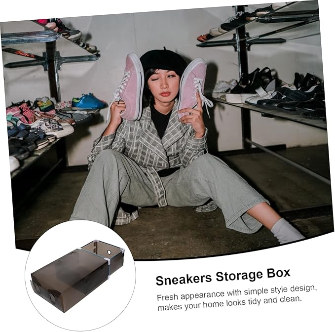 2pcs Plastic Storage Boxes Drawers Home Organizers for Shoes Underwear Socks Compact