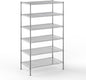 24" Deep x 42" Wide x 74" Height Wire Shelving Kit | 6-Tier | NSF Commercial Storage Rack Unit