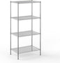 24" Deep x 36" Wide x 74" Height Wire Shelving Kit | 4-Tier | NSF Commercial Storage Rack Unit