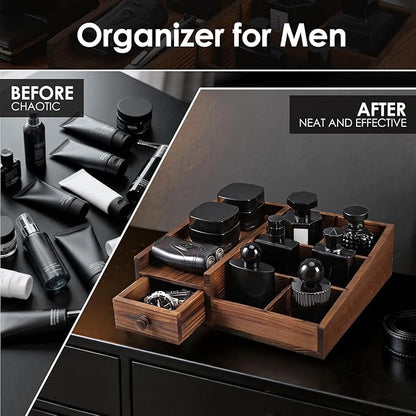 Cologne Organizer For Men,Perfume Organizer,Bathroom Organizers,Bathroom Counter,Perfume Stand,Cologne Stand,Cologne Tray,Dresser Top Organizers,Mens Room Decor,Gifts for Men