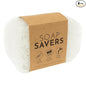 S&T INC. Bar Soap Holder for Kitchen, Bathroom, and Soap Dish, 4 Pack, Clear, 2.9 inches by 4.4 inches