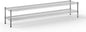 14" Deep x 72" Wide x 14" Height Wire Shelving Kit | 2-Tier | NSF Commercial Storage Rack Unit