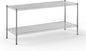21" Deep x 60" Wide x 27" Height Wire Shelving Kit | 2-Tier | NSF Commercial Storage Rack Unit