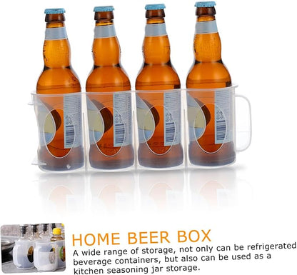 2pcs Soda Can Fridge Holders Fridge Can Dispenser for Pantry Beverage Organizer Beer Preservation Box