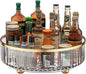 Clear Lazy Susan Pantry Organizers and Storage, 11” Turntable Organizer, Rotating Storage Rack for for Kitchen, Pantry,Cabinet, Dining Table,Fridge,Countertop,Vanity,Food Storage