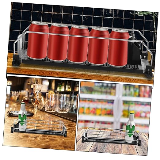Fridge Drinks Can Dispenser Soda Organizer for Refrigerator Automatic Pusher