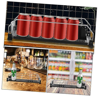 Fridge Drinks Can Dispenser Soda Organizer for Refrigerator Automatic Pusher