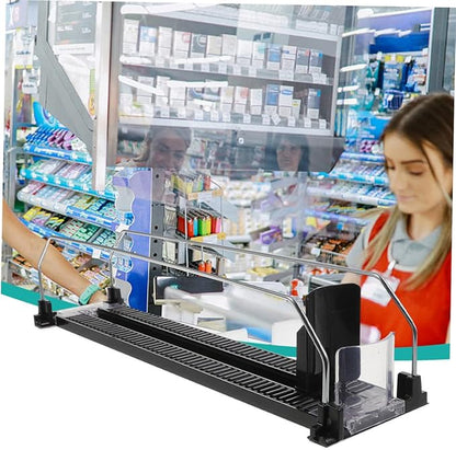 2pcs Plastic Steel Roller Beverage Propeller Drink Dispenser for Parties Soda Can Organizer Drink Pusher for Refrigerator