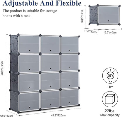 Portable Shoe Rack Organizer, 3x8 Tier Storage Shoe Cabinet for 48 Pair, Shoe Organizer for Heels, Boots, Slippers