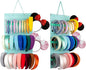 Hanging Headband Holder For Girls,Felt Headband Organizer Headband Storage Holder Organizer For Headband (Without Headbands) (Mint Green)
