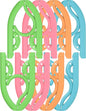 Space Saving Hangers 8-Pack Multi Color Multipurpose Portable Foldable Travel, Compact, Lightweight for Camping Flying RV Europe Vacation Essentials Suitcase