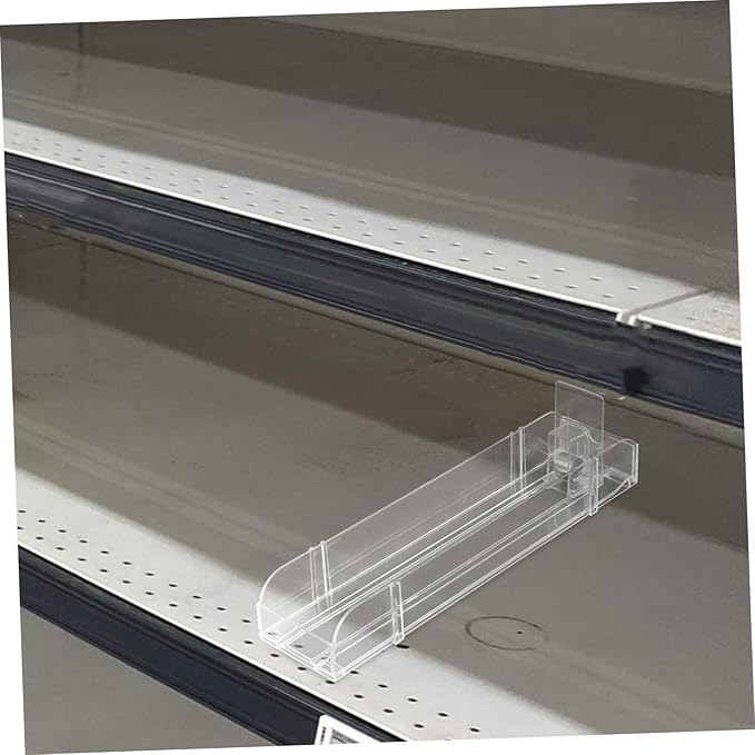 Cabilock Effortless Installation Drink Organizer Plastic Pusher Tray Rack Retail Display Case Soda Can Dispenser for Store