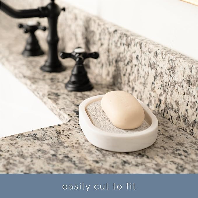 S&T INC. Bar Soap Holder for Kitchen, Bathroom, and Soap Dish, 6 Pack, Assorted, 2.9 inches by 4.4 inches