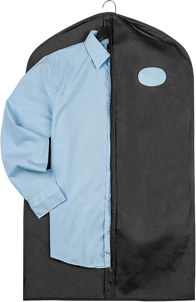 Right Hardware Garment Bag for Storage; Pack of 3 Bags; Keep Your Suit, Costume, Uniform, and Other Clothes Safe