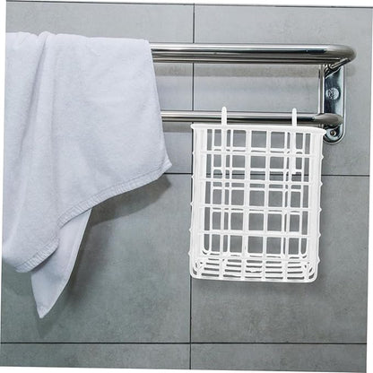 OUNONA 4pcs Over the Door Wire Basket Organizer Multi Functional Iron Storage Rack for Kitchen Bathroom and Bedroom Hanging Storage for Easy Access to Items