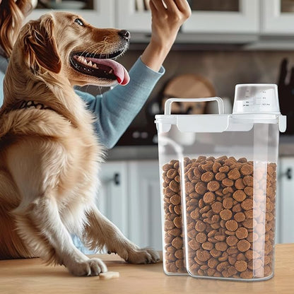 FrutPunch Rice Container,Rice Storage Container,5L,5.2Qt Tcereal Storage Container,Suitable for Home Kitchen Rice, Soybean Food Storage,Pet Food Storage Containers (5, Liters)