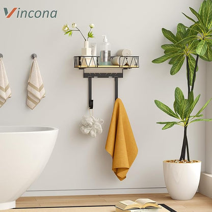 Ironing Board Hanger with Removable Hooks, Ironing Board Holder Wall Mounted for T/Y Leg, Space Saving Iron Holder for Laundry Room Storage and Organization