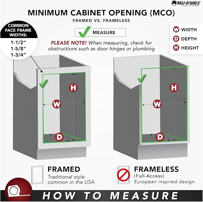 Rev-A-Shelf Multi-Polymer Door/Wall Mount Storage Organizer