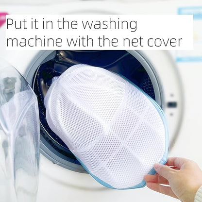 Hat Washer, Hat Cleaner Cage for Baseball Caps - Compatible with Washing Machines or Dishwashers, Includes Protective Mesh - Cap Washer Frame, Fits most Fitted Caps & Dad Hats