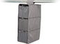 Covermates Keepsakes Hanging Shoe Organizer Set – Heavy Duty Closet Shelves for Shoes, Sweaters, and Accessories – Includes Trays with Dividers – Vertical Wardrobe Storage, Grey Heather
