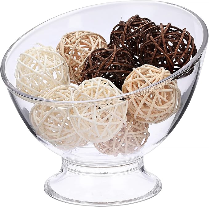 ELLDOO Coffee Pod Holder, Plastic Coffee Capsule Storage for K Cup Nespresso Vertuo Keurig, Creamer Organizer Candy Dish Fruit Jar Container Salad Bowl for Countertop, Kitchen, Breakroom
