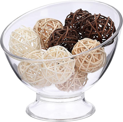 ELLDOO Coffee Pod Holder, Plastic Coffee Capsule Storage for K Cup Nespresso Vertuo Keurig, Creamer Organizer Candy Dish Fruit Jar Container Salad Bowl for Countertop, Kitchen, Breakroom