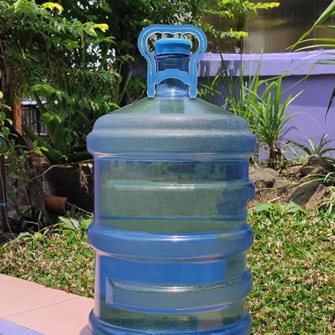 Water Bottle Handle Lifter Heavy Duty Plastic Carrier for Jugs Anti-slip Ergonomic Grip