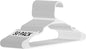 Simple Deluxe 50 Pack Plastic Hangers, Lightweight and Space-Saving Hangers, Durable Clothes Hangers for Shirts, Coats, Dresses, Pants, White