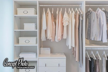 Outwater Heavy Weight Steel Oval Closet Rod (Custom Cut to Size) Up to 94 Inches - Premium Chrome Finish, Includes Hangers and Screws (12-30 Inches)