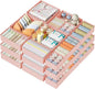 DIMJ Drawer Organizer Clothes Storage - 24 Pack Baby Dresser Organizer for Nursery, Foldable Closet Drawer Organizer Bins for Bedroom Organization, Fabric Storage Dividers for Socks, Underwears, Bras