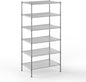 24" Deep x 36" Wide x 74" Height Wire Shelving Kit | 6-Tier | NSF Commercial Storage Rack Unit
