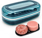 AIDIMMING Clear Shampoo Bar Holder, Large Plastic Travel Soap Case with Lid and Drain Tray, Fits Duke Cannon Soap bar, Kitsch Shampoo and Conditioner Bars Set, for Camping, Gym, Bathroom (Max, Blue)