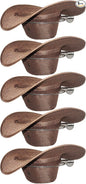 AUXPhome Stainless Steel Cowboy Hat Rack Cowboy Hat Holder Coyboy Hat Organizer 5/PK - No Cowboy Hat