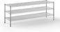 21" Deep x 72" Wide x 27" Height Wire Shelving Kit | 3-Tier | NSF Commercial Storage Rack Unit