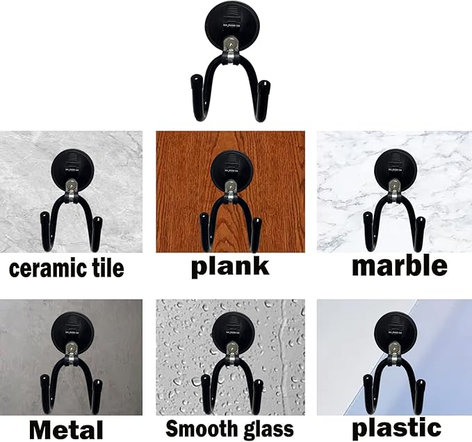 Pmsanzay Hat Rack, Acrylic Material, Suction Cup Hanger for Car & Truck, Hat Holder - No Falls Off - No Hat Damage