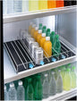 Adjustable Self-Feed Can and Bottle Rack, Flat Tray Organizer for Fridge, Supermarket, Convenience Store and Retail Shelves(520x410 mm)