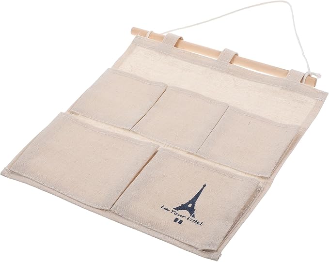 Cabilock Household Wall Pocket Organizer Multi-use Pouch for Chic Design for Living Room Bathroom Kitchen and Bedroom Easy Installation
