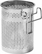 HOME&I Silverware Drying Basket, Hanging Utensil Holder for Dish Rack, Very Small Stainless Steel 304 Cutlery Caddy for Kitchen Sink & Countertop (Round)