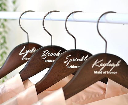 Personalized Bride Hanger, Wedding, Lady, Custom, Honor Maid, Bridesmaid, Doctor, Graduation Dress