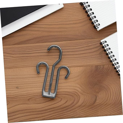 IMIKEYA 24pcs Plastic Shoe Drying Hooks Multi Functional Lightweight Shoes Holder Organizer for Balcony Use Space Saving Sandals and Sneakers Hanging Rack