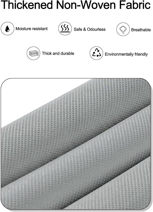 TAHAVICE 1 Pack Over The Door Storage Organizer with 5 Pockets 10 Mesh Side Pockets, 44 lbs Weight Capacity Door Hanging Organizers and Storage for Bedroom,Bathroom,Nursery,Pantry,Dorm(Light Gray)