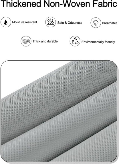 TAHAVICE 1 Pack Over The Door Storage Organizer with 5 Pockets 10 Mesh Side Pockets, 44 lbs Weight Capacity Door Hanging Organizers and Storage for Bedroom,Bathroom,Nursery,Pantry,Dorm(Light Gray)