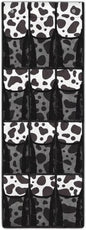 Cow Pattern Over The Door Shoe Organizer,Hanging Organizer for Cruise Essentials,Space Saving Storage with 12 Pockets,Spice Rack for Kitchen,Door Back Organizer for Small Items