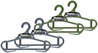Rhino Hanger Max Pack Set of 4 | 2 Foliage and 2 Grey USA Made