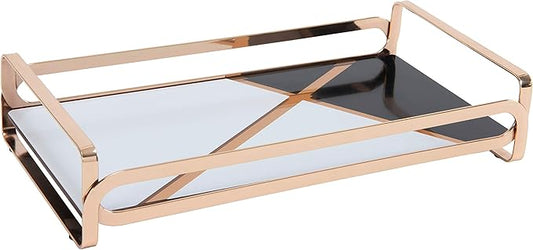Home Details Gold Color Block Vanity Tray (27178-GOLD)
