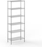18" Deep x 36" Wide x 96" Height Wire Shelving Kit | 6-Tier | NSF Commercial Storage Rack Unit
