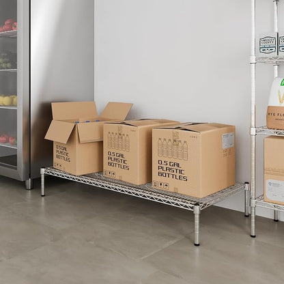 24" Deep x 54" Wide x 8" Height Wire Shelving Kit | 1-Tier | NSF Commercial Storage Rack Unit