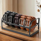DAOYA 5-Slot Belt Organizer for Closet, Bamboo Wooden Belt Storage Rack for Dresser Drawer, Display Belts Ties Neatly, Sturdy Gift for Men