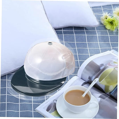 Alipis 2 Pcs Portable Baseball Cap Storage Box, Plastic Hat Shaper Travel Case, 12.59X9.25X9.84 Inch, Transparent Cap Holder for Display and Protection