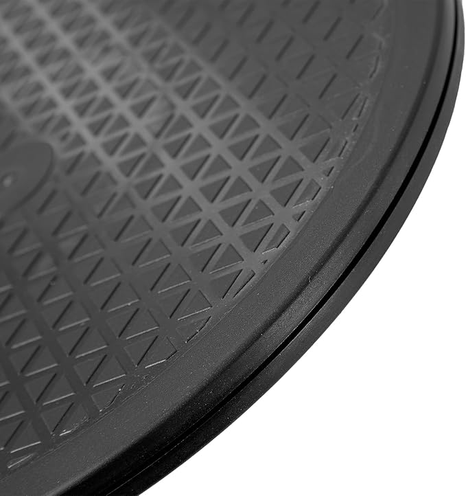 2 Pcs (10 Inch) Heavy Duty Rotating Swivel Stand - Lazy Susan with Steel Ball Bearings for Model Base/Rotating Plants/Crafts Stand Monitor/TV/Monitors/Potted Plants (360˚ Rotation)